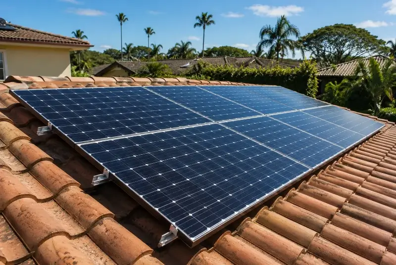 Installation de panneaux solaires à Saint-Romain-la-Virvée